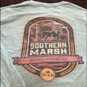 Southern marsh long sleeve T-shirt